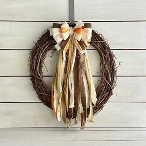 Fiocco straccio Serape Southwest - fatto a mano 20" x 9" - Foto 1 di 6