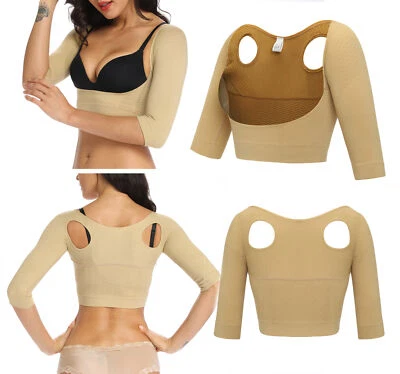 Corrector de postura modelador de brazos de compresión superior para mujer Prendas moldeadoras más delgadas Foto 1 de 4