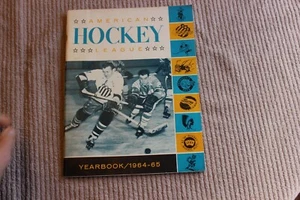 1964-65 AHL minor league hockey yearbook - Picture 1 of 2