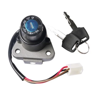 IGNITION SWITCH MAIN KEY LOCK FOR YAMAHA XT600 TW200 DT200 XT225 1990-2007 NEW - Picture 1 of 5