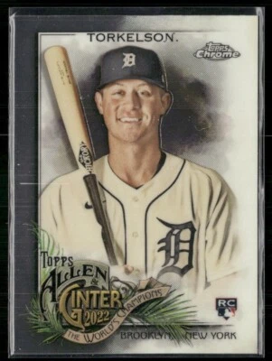 Spencer Torkelson 2022 Topps Allen & Ginter Chrome RC #208 - Image 1 of 2