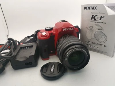 Pentax K-r 12.4 MP Digital SLR Camera with 3.0-Inch LCD and 18-55mm f/3.5-5.6 Le - Bild 1 von 4