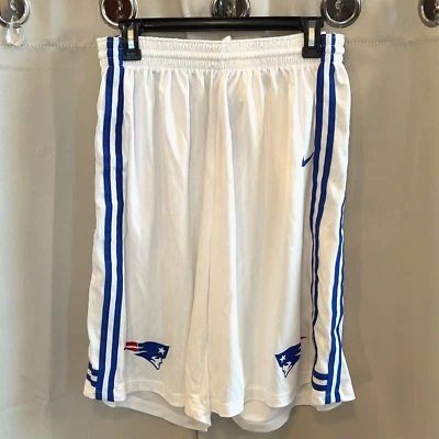 Pantalones Cortos de Baloncesto Nike Hombres Grandes Patriots Bordados Fútbol Gimnasio Dri Fit 17615 Foto 1 de 4