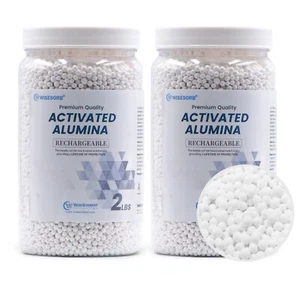 4 LBS Aktivaluminiumoxid, Aluminiumoxid-Trocknungsmittel, wiederverwendbarer Trockenmittel-Luftentfeuchter - Bild 1 von 13
