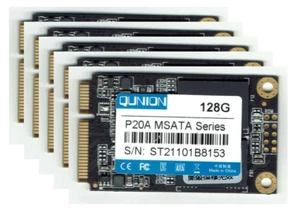 Qunion 128GB mSATA SSD P20A "new old stock" 5pcs - Afbeelding 1 van 1