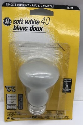 GE accent light bulb 40 watts, for track and recessed fixtures Soft White - Image 1 of 2
