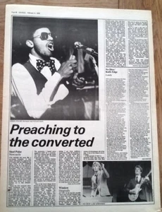 STEEL PULSE Newcastle concert review 1978 ARTICLE / clipping - Bild 1 von 1