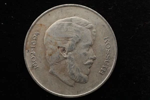 KAPPYSCOINS G8075 1947 HUNGARY 5 FIVE SILVER FORINT KOSSUTH CIRC - Picture 1 of 2