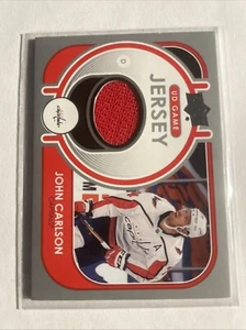 2021-22 Upper Deck Series 1 - UD Game Jersey #GJ-JC John Carlson (MEM) - Picture 1 of 1