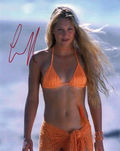 Anna Kournikova signed sexy hot bikini 8x10 photo tennis star PROOF - Picture 1 of 2