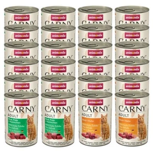 Animonda Carny Adult Katzennassfutter MIX 2 Sorten, SPARPAKET 24 x 400 g - Bild 1 von 4