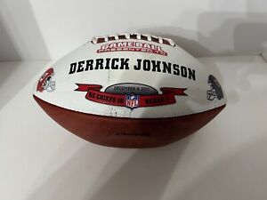 Derrick Johnson Player Of The Game Ball From 12/4/2011 Chiefs Rare Piece