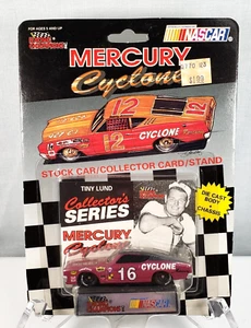 1993 Racing Champions Mercury Cyclone #16 Tiny Lund Purple New on Card - Picture 1 of 12