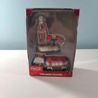 Vtg Coca Cola Town Square Collection Hot Dog Food Truck Figurines New Holiday