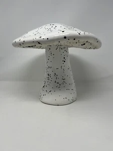 Vintage anni 70 GRANDE 10” Rospo Ceramica Goccia Smalto Ceramica Fungo - Foto 1 di 14