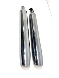 Harley Davidson HAFLT1340/1450 Touring Performance Muffler Set Chrome - Picture 1 of 8