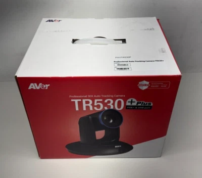 AVer TR530+ Auto-Tracking PTZ Camera with 30x Optical Zoom