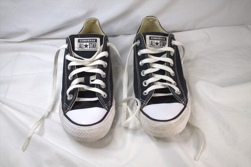 Scarpe Converse donna tg 9 uomo 7 All Star M9166 nere Oxford sneakers basse