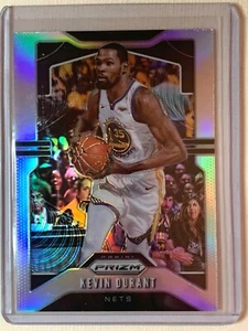 2019-20 PANINI PRIZM SILVER HOLO 210 KEVIN DURANT GOLDEN ST WARRIORS BASKETBALL - Picture 1 of 2