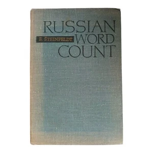 Russian Word Count by E. Steinfeldt - Picture 1 of 10