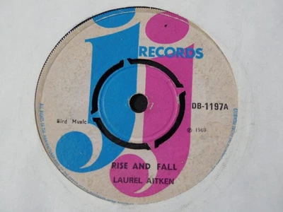 SKA REGGAE-LAUREL AITKEN-RISE AND FALL-JJ - Image 1 of 2