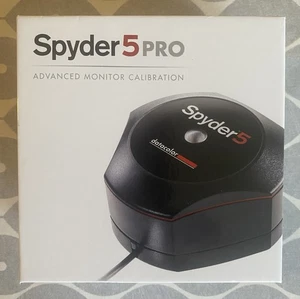Datacolor Spyder 5 Pro-Advanced Screen and Monitor Calibration Tool USB Boxed - Photo 1/4