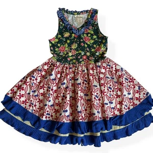 Matilda Jane Ferris Wheel Dress Hello Lovely 6 - Picture 1 of 11