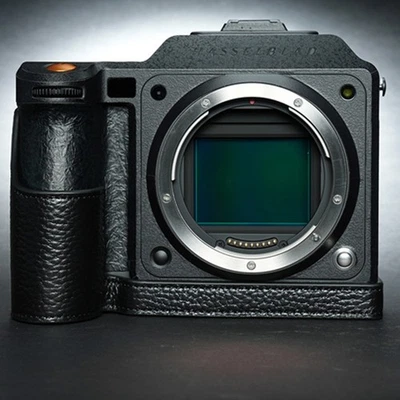 Funda protectora de cuero hecha a mano para cámara Hasselblad X2D II 100c Foto 1 de 4