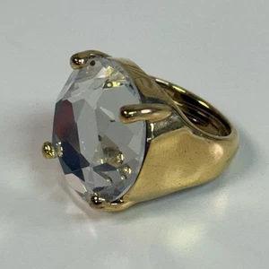 RARE Kate Spade Huge Crystal Confection Cocktail Ring - Picture 1 of 7