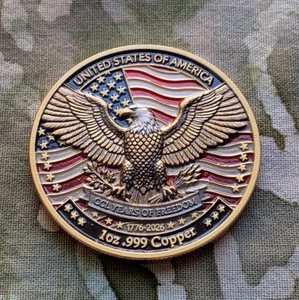 250th Anniversary US Air Force Challenge Coin Medal Beautiful Collectable Gift - Picture 1 of 4