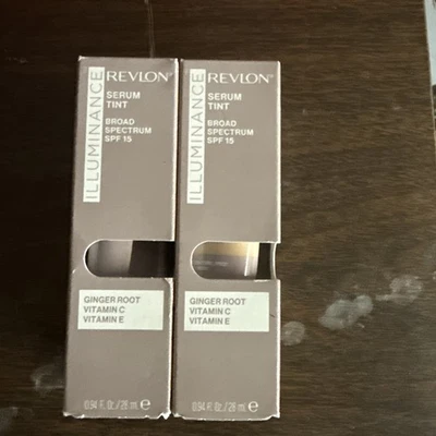 2 Pack Revlon - Illuminance Serum Tint SPF 15 #209 Buff Beige & #317 Tan Sand - Image 1 of 4