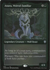 Anara, Wolvid Familiar (Foil Etched) - FOIL - U Commander Legends 577 - MTG - Picture 1 of 1