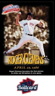 1997-98 Fleer Million Dollar Moments #12 Roger Clemens - Image 1 of 2