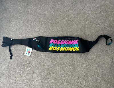Bolso/bolso de esquí vintage Rossignol nuevo con etiquetas colores retro nuevo  Foto 1 de 4