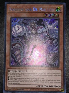Yugioh! Vanquish Soul Dr. Mad Love - RA04-EN045 - Secret Rare - 1st Edition Near - Picture 1 of 2