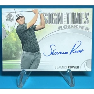 2024 Portfolio SP Authentic Sign of the Times Rookies Seamus Power Auto RC Mint - Bild 1 von 2