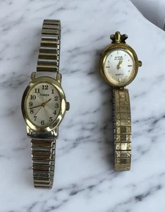 Vintage Women's Wrist Watches Timex & Anne Klein Quartz Parts Repair - Picture 1 of 15