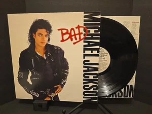 Michael Jackson Bad Gatefold LP Vinyl IMPORT 1987 450290 1 Epic MINT/MINT - Picture 1 of 10