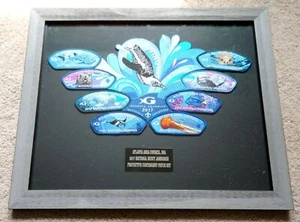 Juego de parches contingentes prototipo enmarcado Jamboree 2017 Atlanta Area Council - Imagen 1 de 1