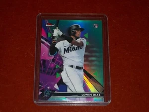 2021 Finest Aqua Refractors RC 121/250 Lewin Diaz - Picture 1 of 1