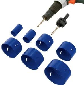 LUX Lochsäge Set 11-teilig 19-64 mm | Holz, Rigips, Kunststoff | Profi Handwerk - Bild 1 von 7