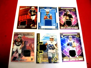 (6) Jersey Patch Hendon Hooker Desmond Ritter Will Anderson Pollard + 3 more RC - Picture 1 of 2