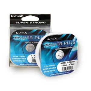 ULTIMA POWER PLUS SUPER STRONG MONOFIL FISHING LINE 18lb 0.35mm 100m - Picture 1 of 1