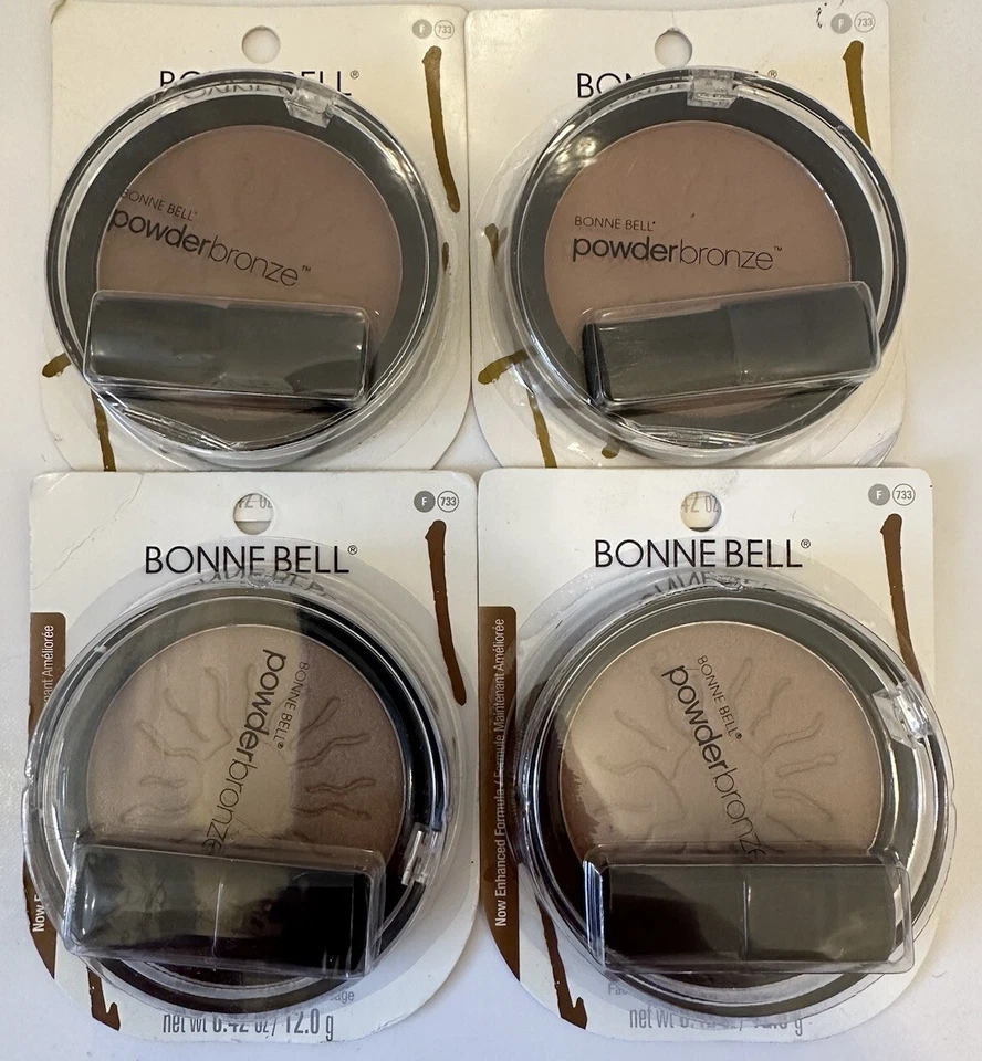 4 X Bonne Bell Polvo Bronce Bronce Bronce Dorado F733 0.42oz Foto 1 de 3