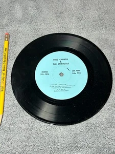 Fred Church & the Spirituals - S/T EP - EX - SPS-7005 - Illinois Private Press - Picture 1 of 2