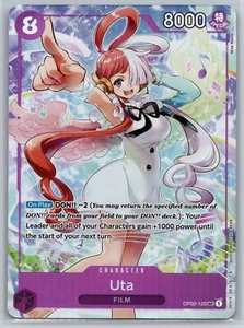 NM Uta OP02-120 One Piece English Promo Uta Premium Card Collection 2024 - Picture 1 of 2