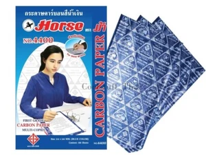 100 Pcs Blue Premium Carbon Paper Carbon Copy Paper Supplies 210x330mm (A4) - Picture 1 of 3