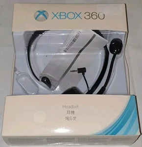 Microsoft Brand XBOX 360 Chat Headset P5F-00001 - New In Open Box - FADED Box - Picture 1 of 7