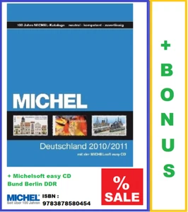 MICHEL-Deutschland-Katalog-2010-2011-+-CD-Michelsoft-easy-Bund-Berliin-DDR - Bild 1 von 1