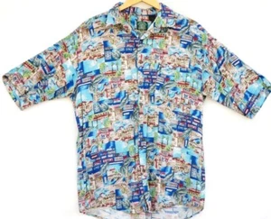Shelter Island Button Down Rayon Shirt - Picture 1 of 10